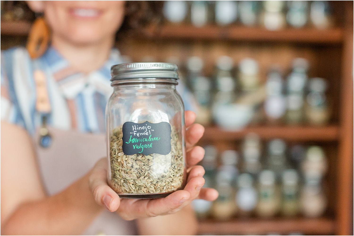 herbs used for healing and wellness by business owner