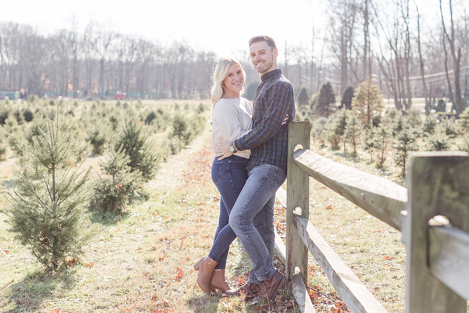 December engagement session 