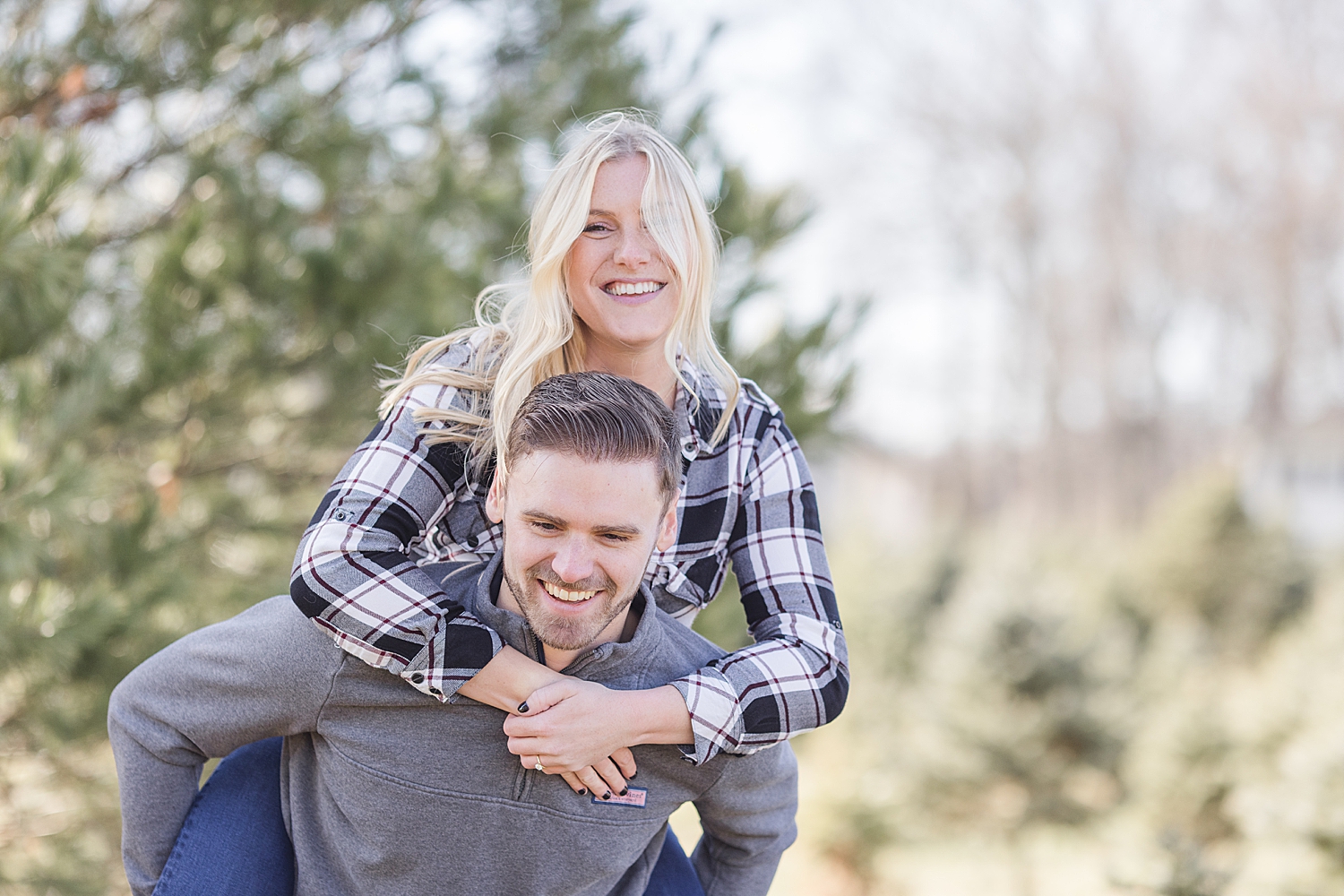 candid engagement photos 