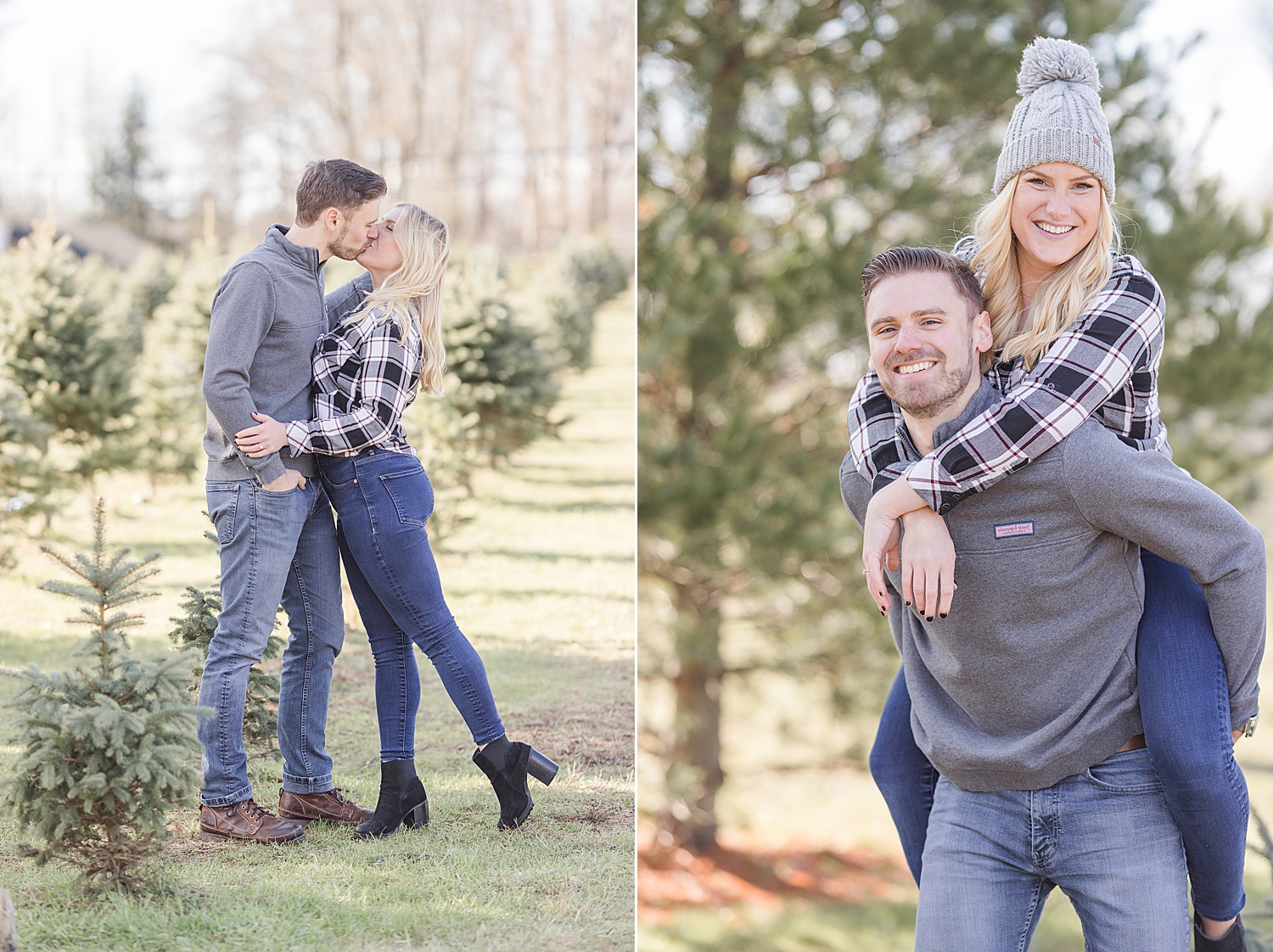 fun and playful engagement session 