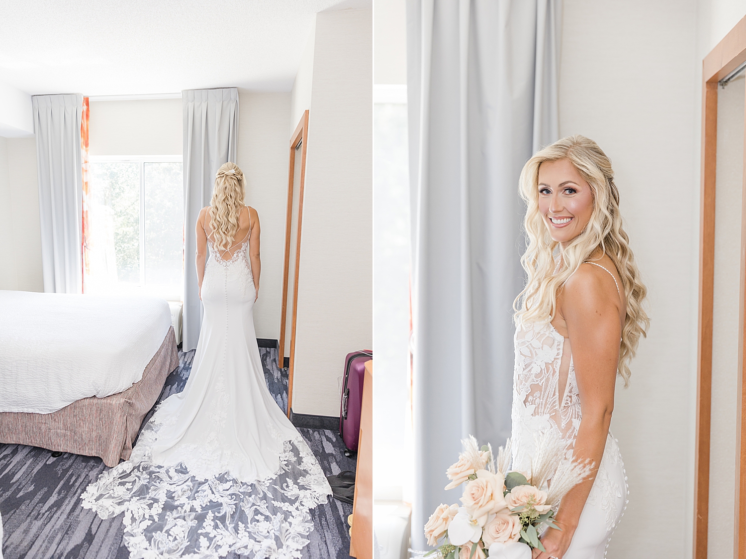 elegant bridal portraits