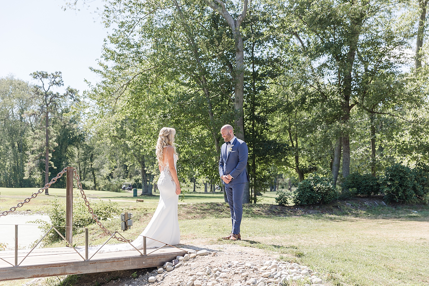 groom reaction to seeing bride