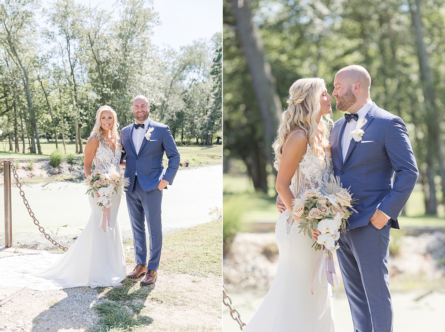 Boho Inspired Summer Wedding at Eastlyn Golf Course