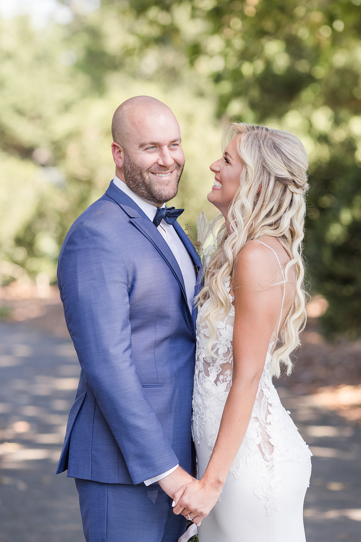 candid wedding photos from Boho Inspired Summer Wedding at Eastlyn Golf Course