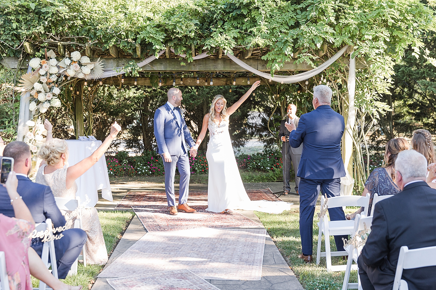 Boho Inspired Summer Wedding at Eastlyn Golf Course