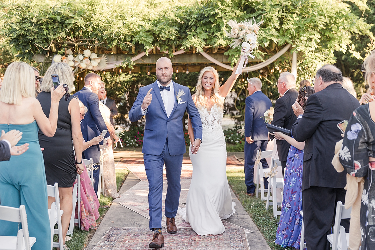 Boho Inspired Summer Wedding at Eastlyn Golf Course