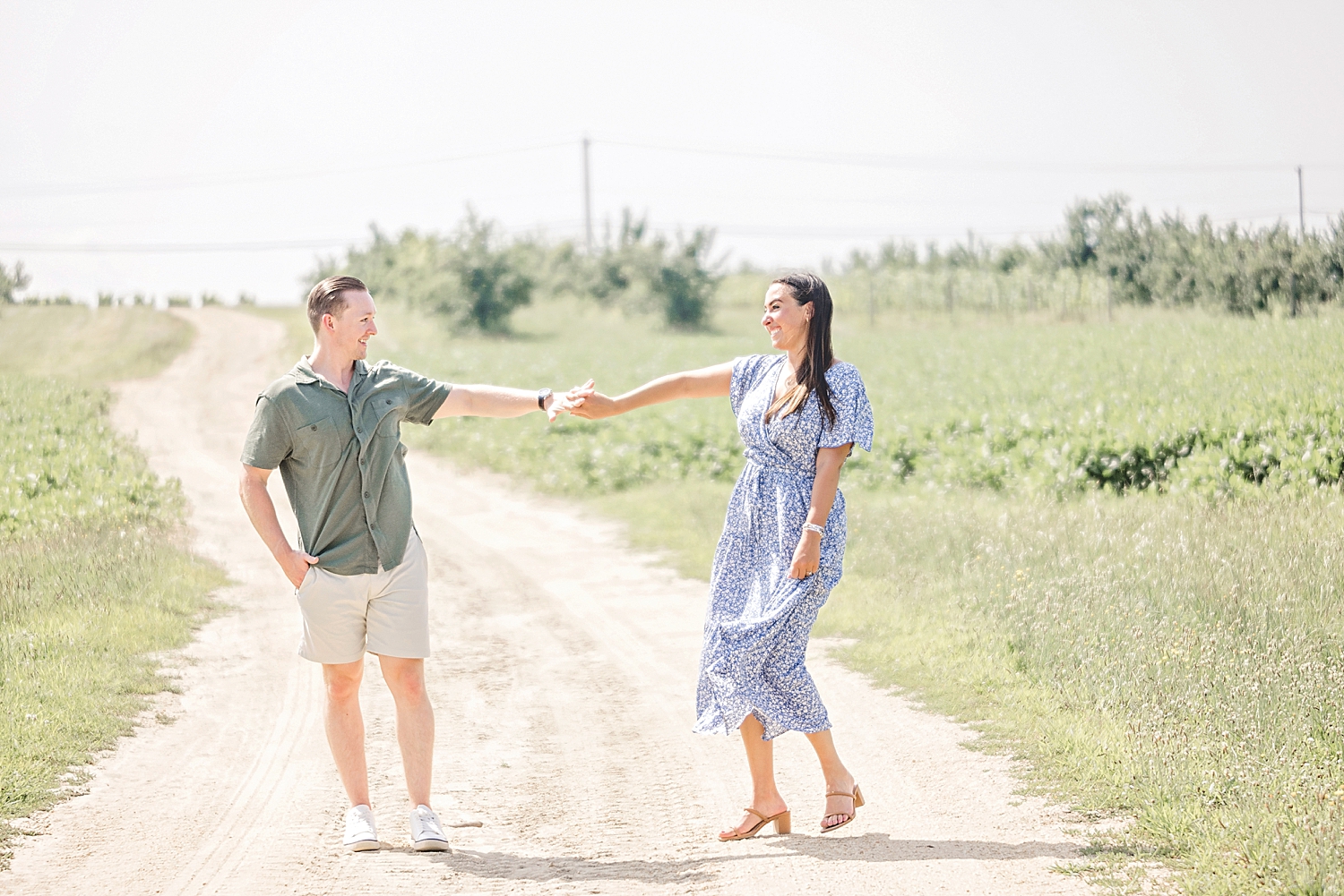 New Jersey Engagement at William Heritage Winery in Mullica Hill