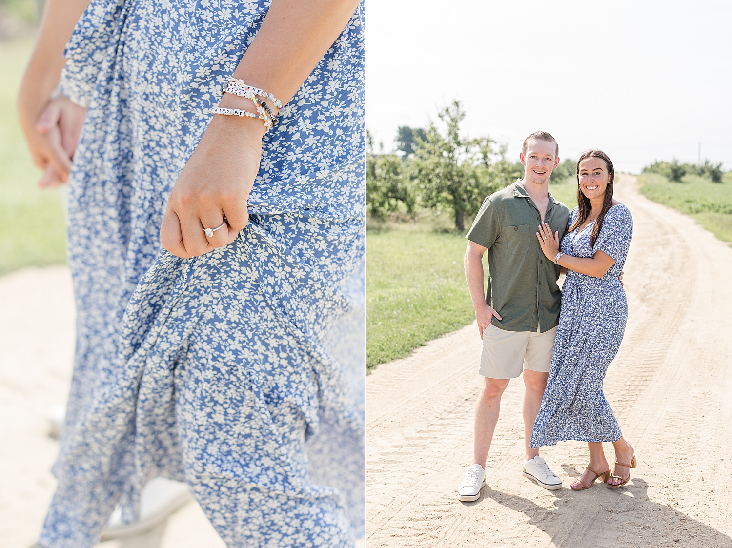 New Jersey Engagement at William Heritage Winery in Mullica Hill