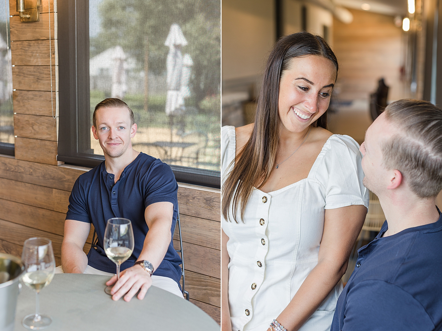 New Jersey Engagement at William Heritage Winery in Mullica Hill