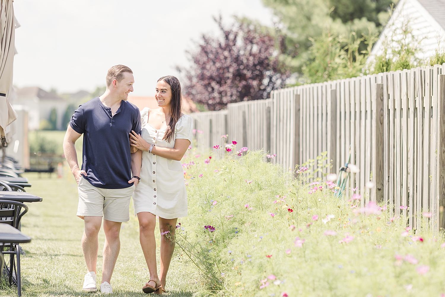 summer engagement in New Jersey