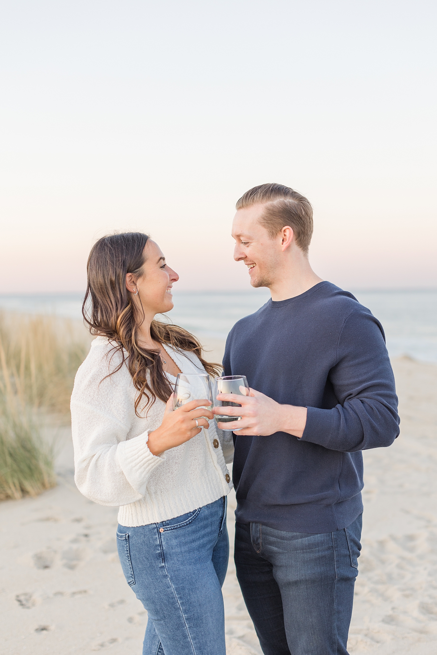 New Jersey Engagement at the beach