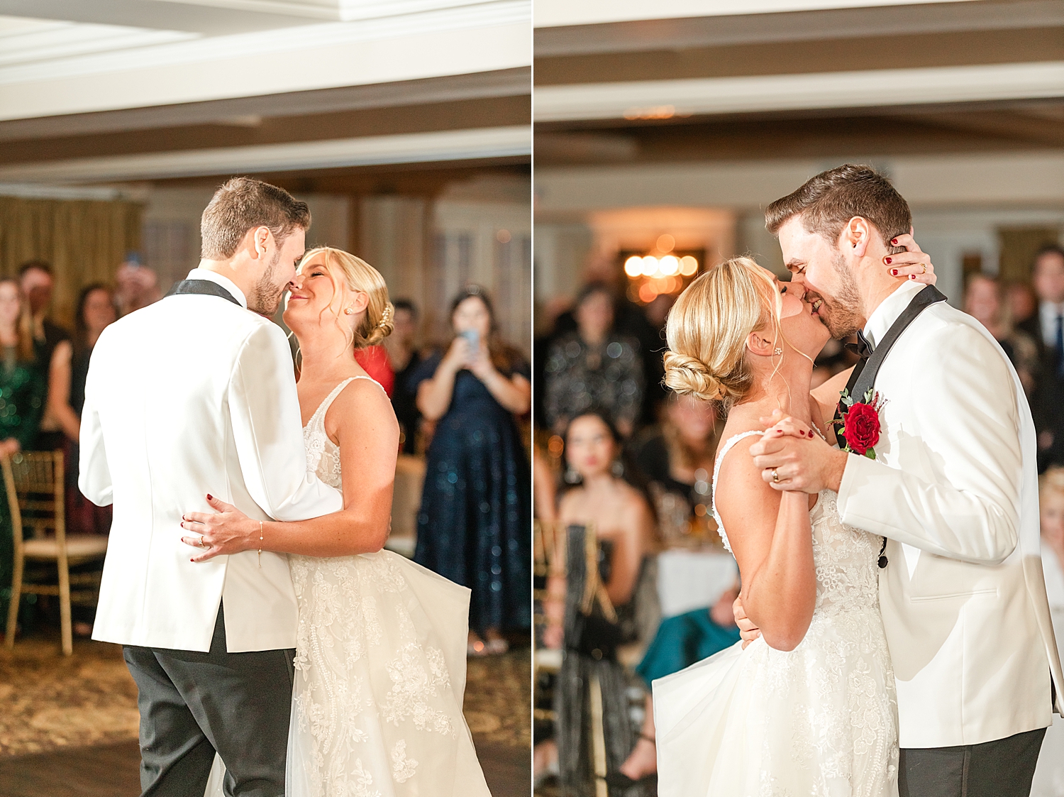 candid first dance photos