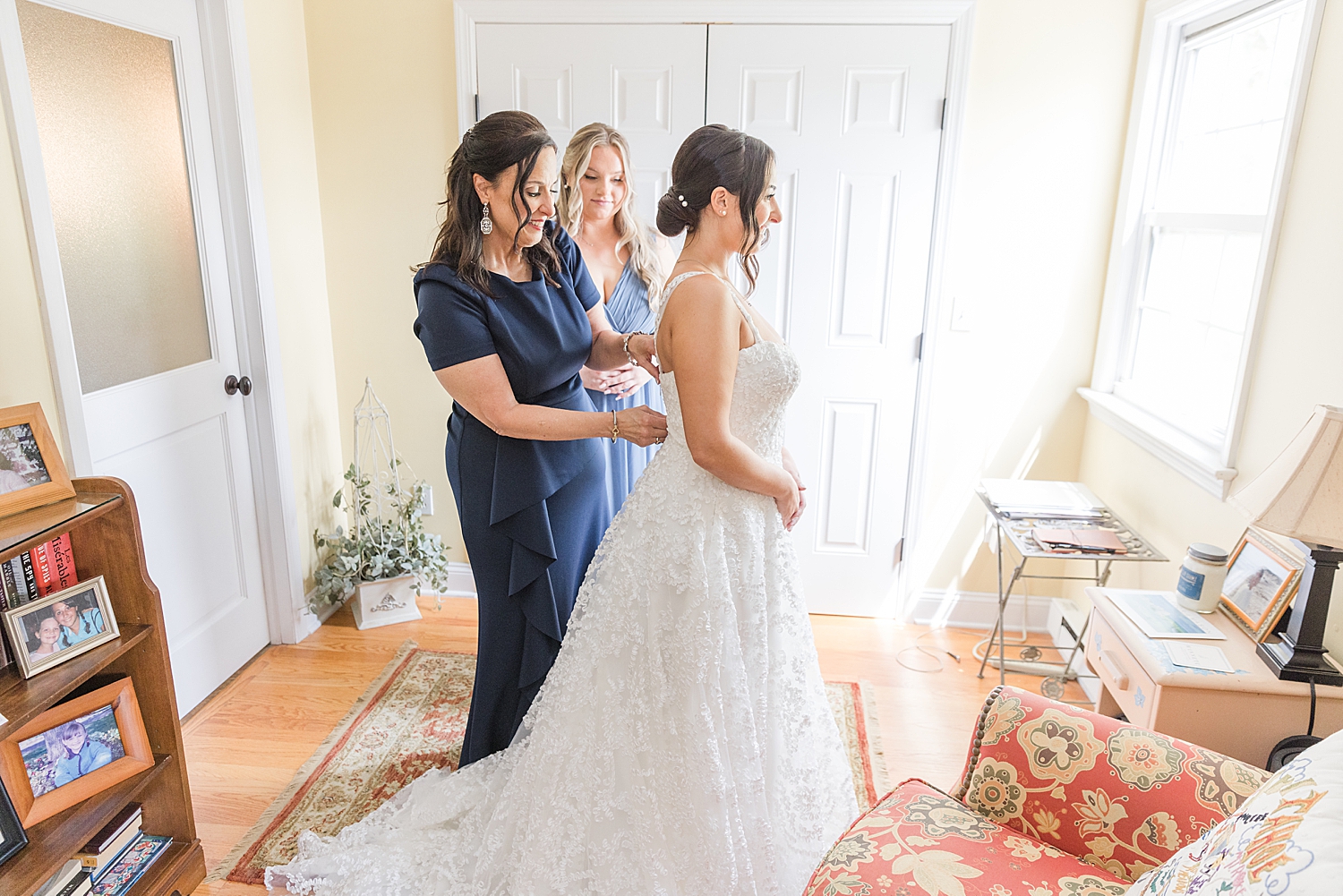 bride getting ready