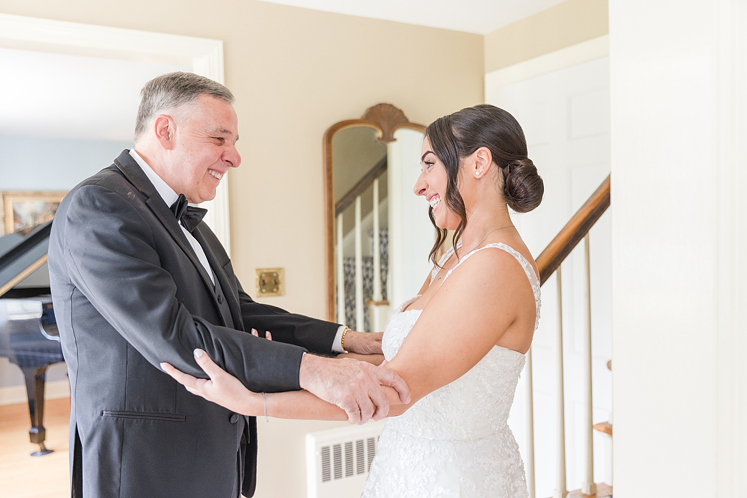 father-daughter first look