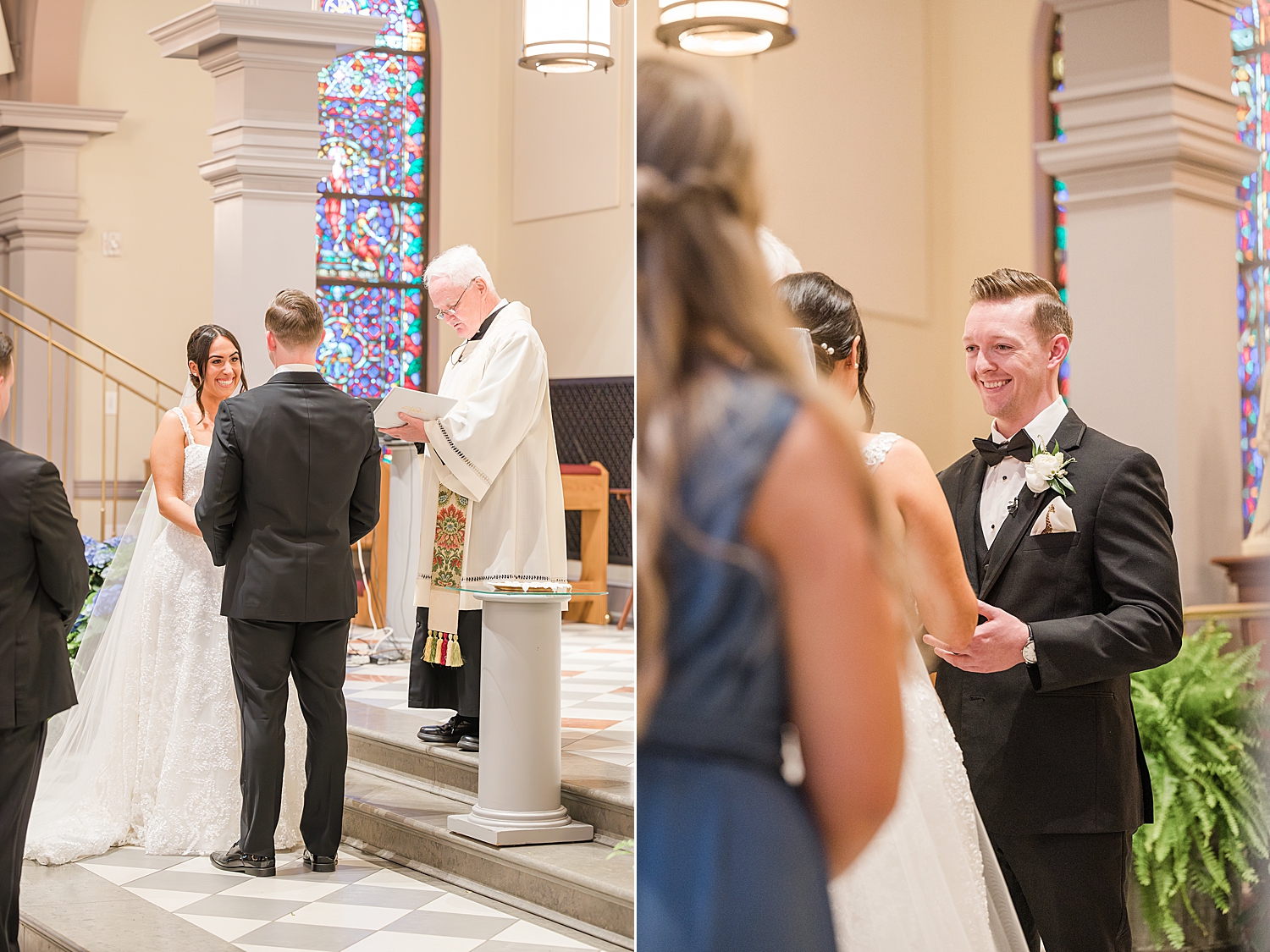 Church wedding ceremony in NJ