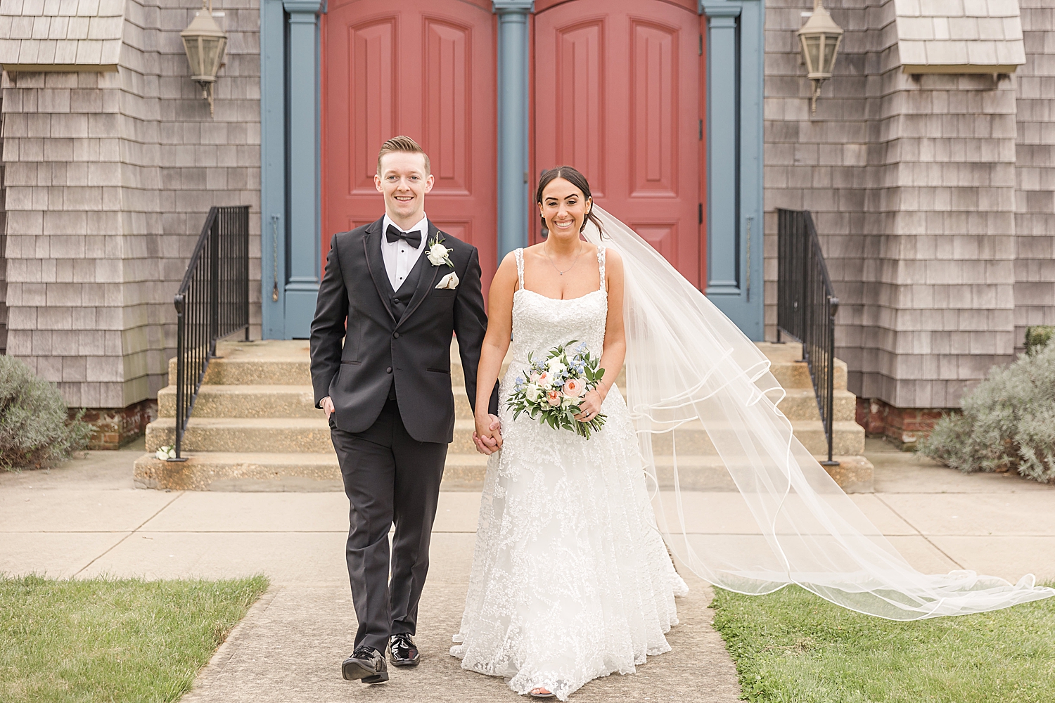 Newlywed photos from Romantic Spring Wedding in New Jersey