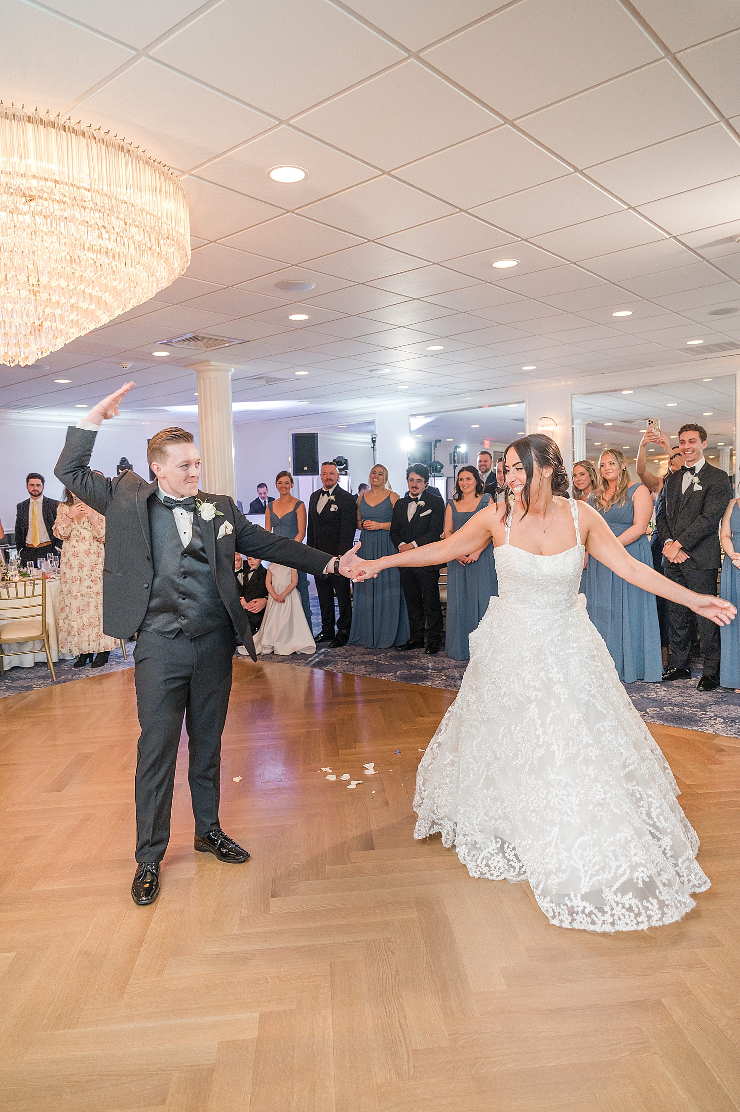 candid moments of the dance floor